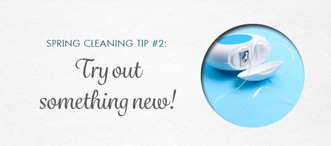 Change up your dental health routine by trying a new type of floss.